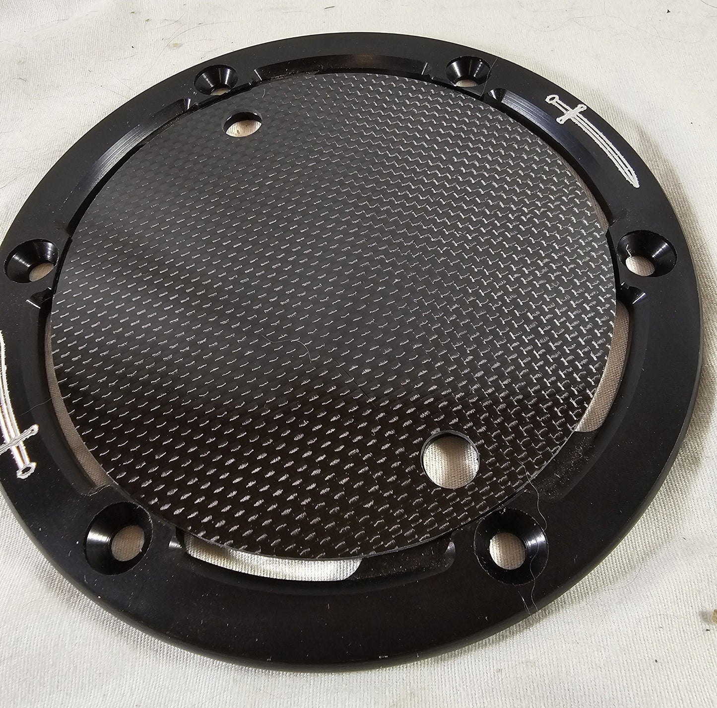 Beadlock Wheel Cover Only, Carbon Fiber