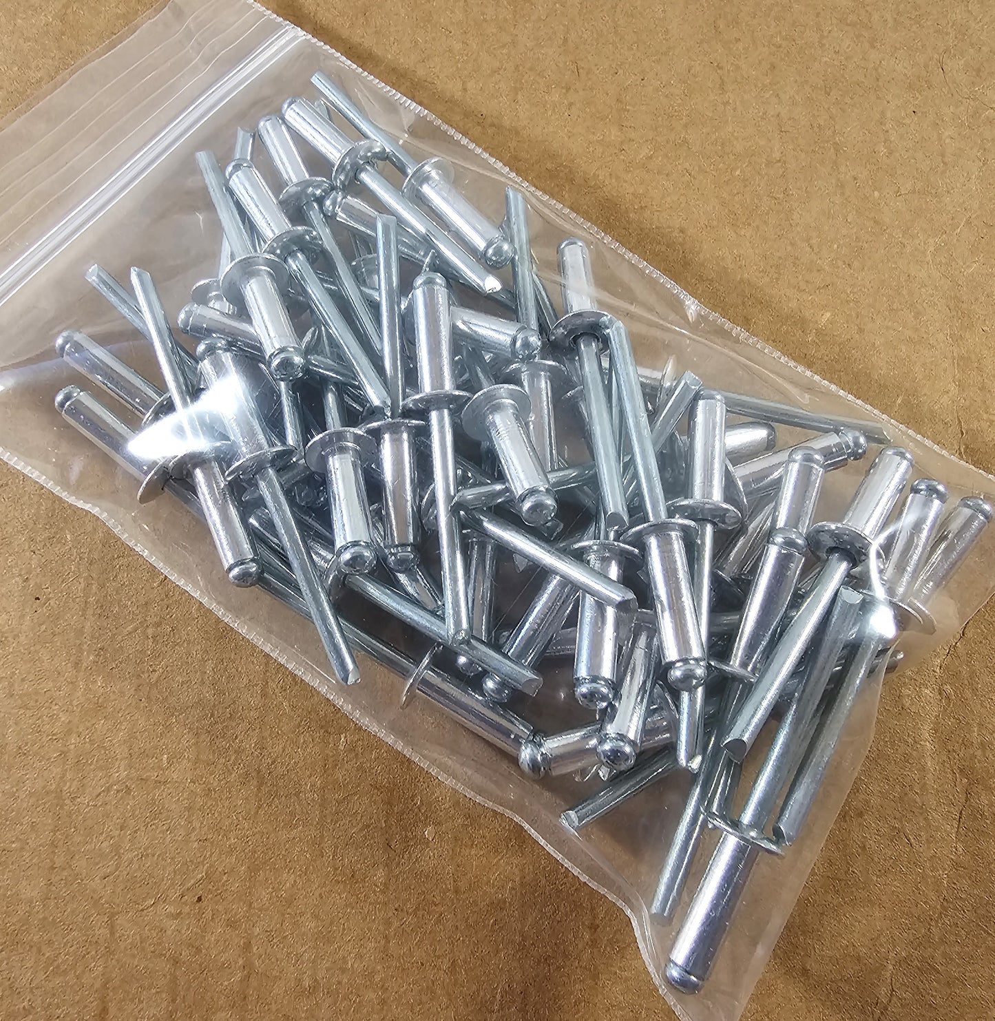Aluminum 3/16" SMALL Rivets *MILL FINISH* QTY 250