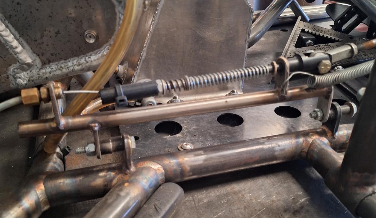 Throttle Cable Stand-Off, Junior Kart