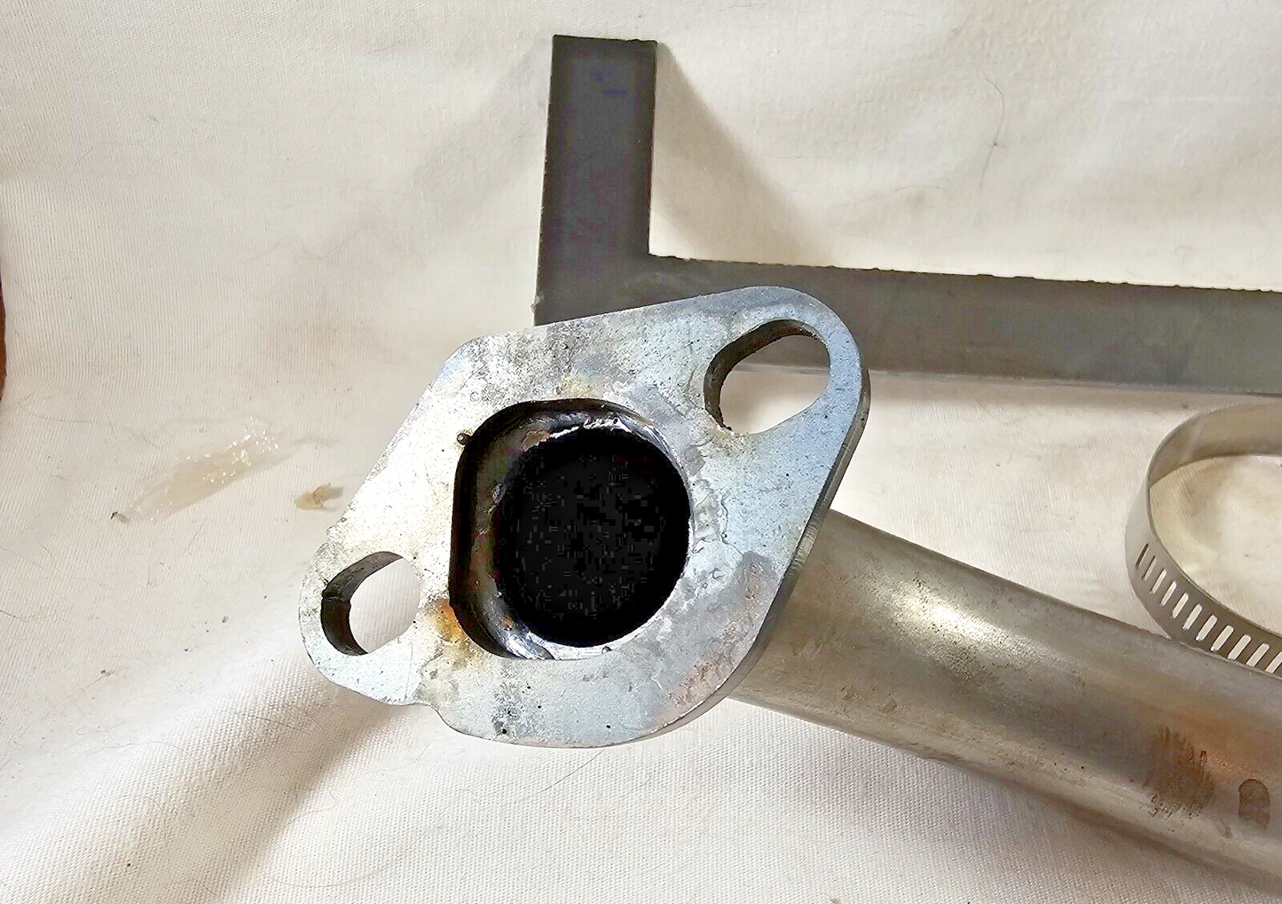 HEADER EXHAUST PIPE, COLEMAN 200 / MEGA MOTO 212 with Support