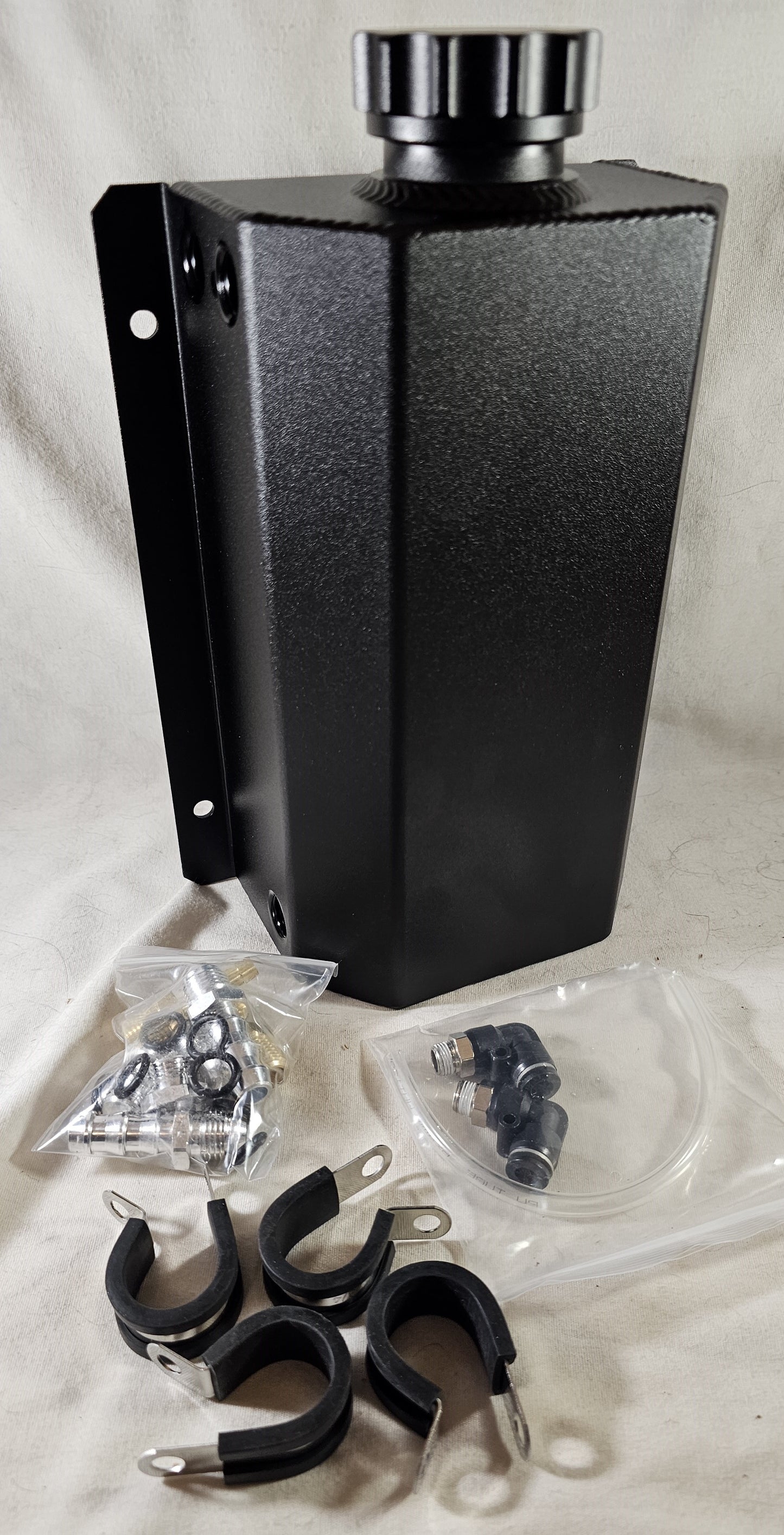Fuel Tank, Hanging, Approx. 2 Quart tank, BLACK