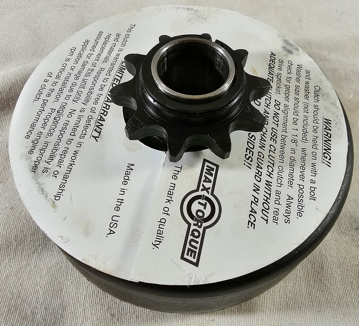 Clutch, Max-Torque Clutch, 35 chain, 12 tooth