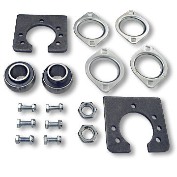 Azusa Live Axle Bearing Kit, 1" Axle, 2 Hole Flangettes