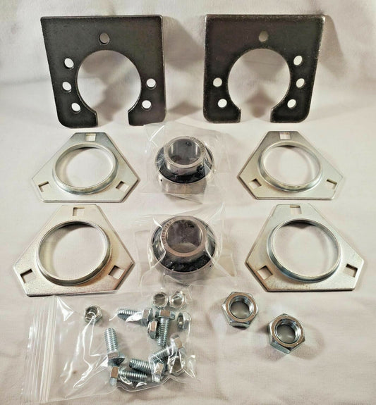 1" LIVE AXLE BEARING KIT, 3-Hole Flangette