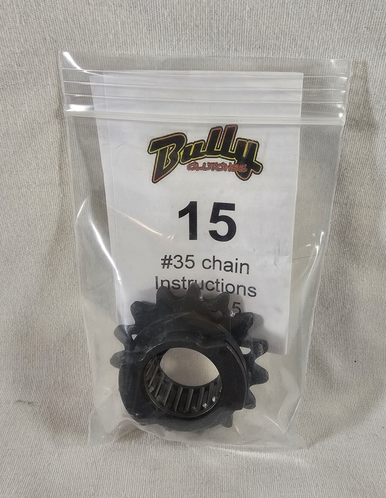 BULLY CLUTCH DRIVER 15 Tooth #35 Chain