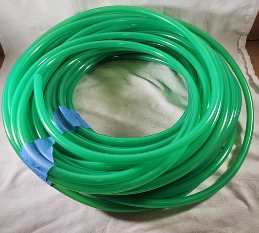 Fuel Line, Green, NON HARDENING, Made in USA, 10 FOOT