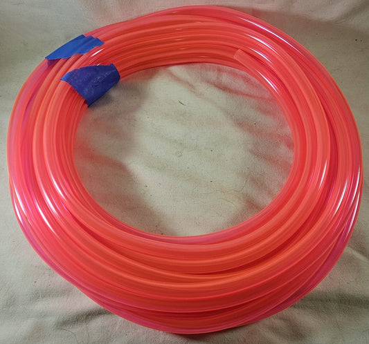 Fuel Line, Pink, NON HARDENING, Made in USA, 10 FOOT