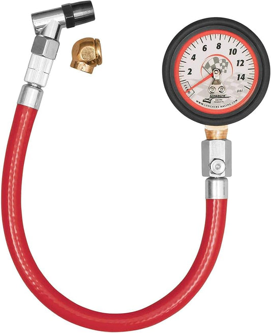 Tire Gauge, Longacre STD 0-15 PSI