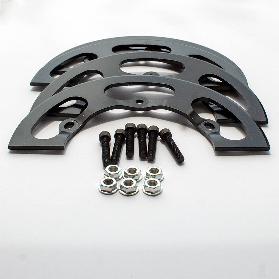 SPROCKET GUARD, Pit Parts, Black Anodized, 9" ALUMINUM
