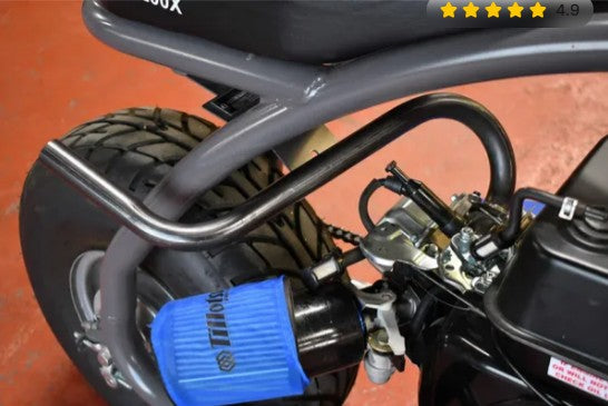 HEADER EXHAUST PIPE, COLEMAN 200 / MEGA MOTO 212 with Support