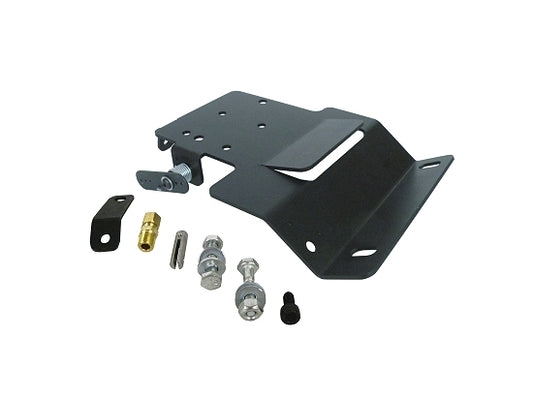 Throttle Top Plate, Vented, Black