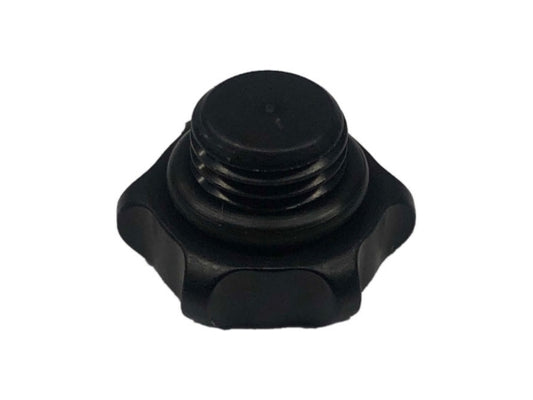 Master Cylinder Cap, Black, Billet