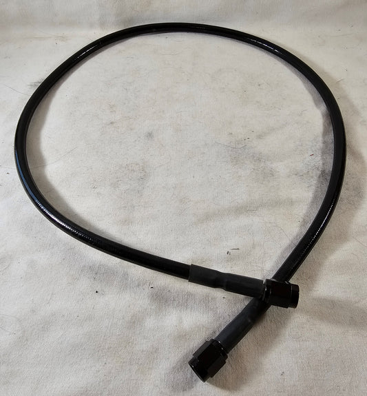 Brake Line, Black Coated, 31"