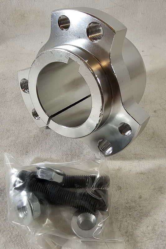 Wheel Hub Rear, 1 1/4" Silver