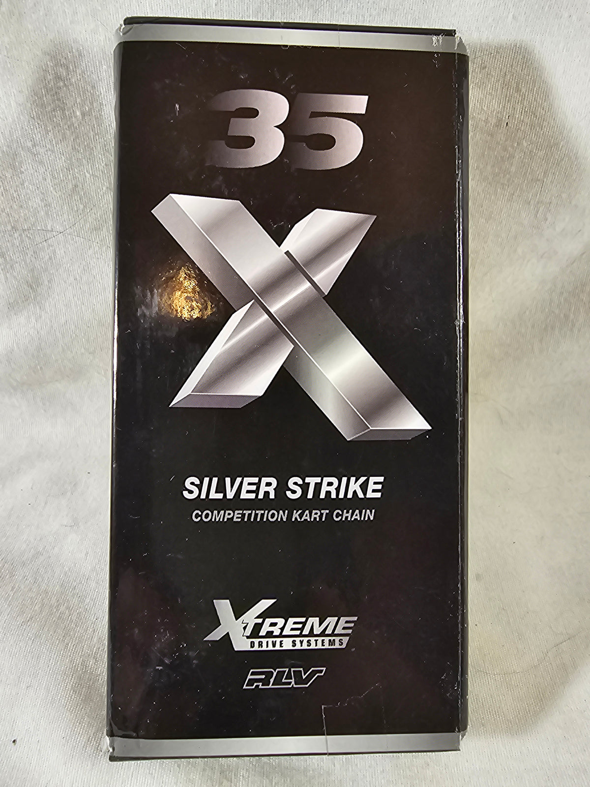 Rlv Chain RLV Silver Strike #35 Chain (120 Link Box) – Trackside Karting and ...