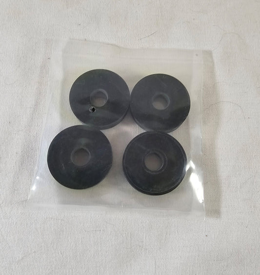 Seat Grommet, Rubber, 4 Pack