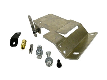 Throttle Top Plate, Vented, Silver