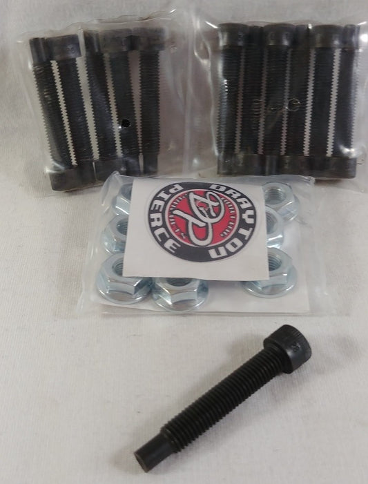 Wheel Stud Kit with Reduced End (12), 5/16"